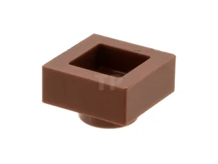 LEGO Platte 1 x 1 mit weißen und schwarzen Quadraten und…