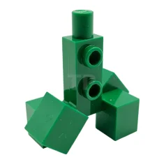 LEGO Creatura Torso Blocky con piedi a cubo (Minecraft Creeper)