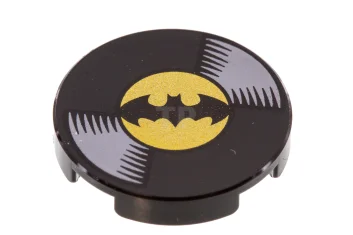 LEGO Carreau 2 x 2 rond avec O inférieur et motif…