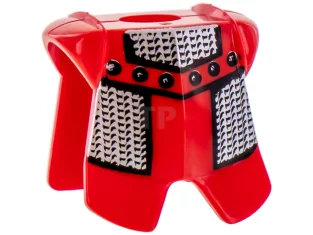 LEGO Minifig, Armor Breastplate with Leg Protection, Adric/Kentis Chain Mail Pattern