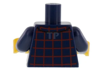 LEGO Oberkörper (komplett) mit Knopfhemd-Muster