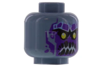 LEGO Kopf-Minifigur mit Alien-Gesicht (beidseitig)