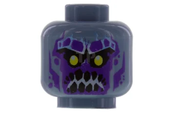 LEGO Kopf-Minifigur mit Alien-Gesicht (beidseitig)