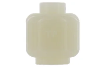 LEGO Head Minifig with Skull Pattern