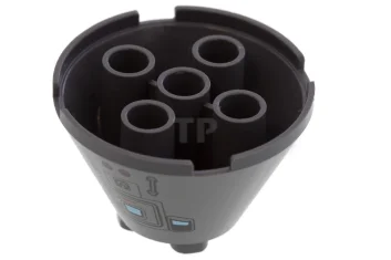 LEGO Cone 4 x 4 x 2 with Axle Hole and…