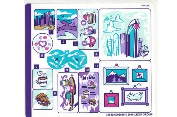 LEGO Sticker for Set 41336