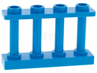LEGO Fence 1 x 4 x 2 Spindled