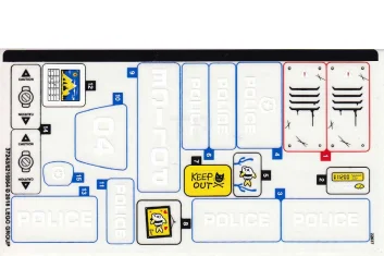 LEGO Sticker for Set 60174