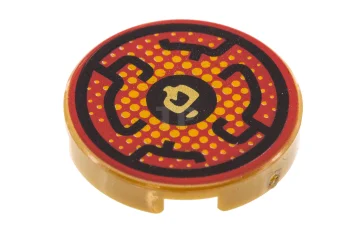 LEGO Tile 2 x 2 Round with Bottom O and Ninja…