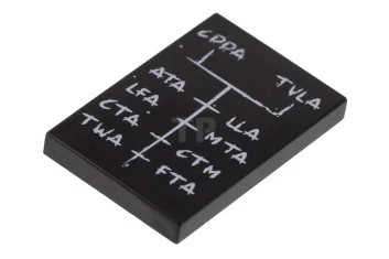 LEGO Carreau 2 x 3 avec motif en forme de tableau…