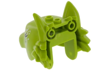 LEGO Fox Head with Swirls Pattern (Liska)