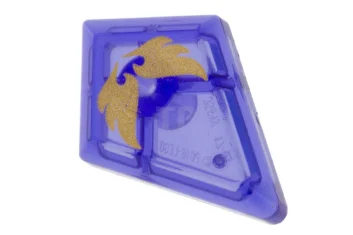 LEGO Tile 1 x 2 Diamond with Elemental Wind Pattern