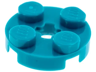 LEGO Plate 2 x 2 Round with Axle Hole