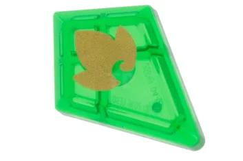 LEGO Tile 1 x 2 Diamond with Elemental Earth Pattern