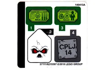 LEGO Sticker for Set 76096