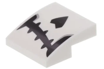 LEGO Slope 2 x 2 x 2/3 Curved with Skeletal Pattern