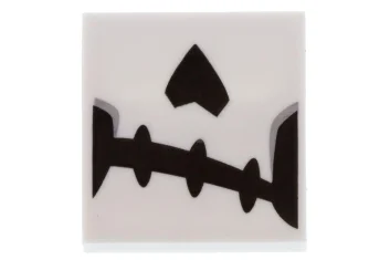 LEGO Slope 2 x 2 x 2/3 Curved with Skeletal Pattern