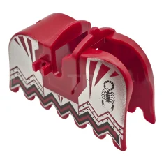 LEGO Bardes pour chevaux, bordures à volants avec motif de scorpion…