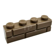 LEGO Brick 1 x 4 with Masonry Profile