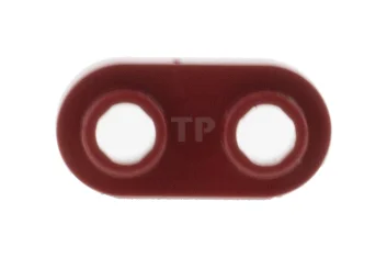 LEGO Piastra 1 x 2 arrotondata con borchie aperte