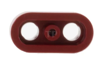 LEGO Piastra 1 x 2 arrotondata con borchie aperte