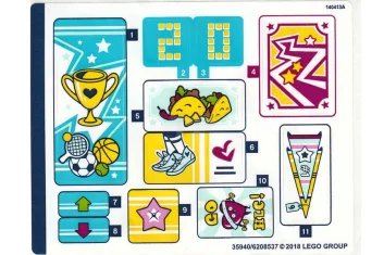 LEGO Adesivo per il set 41338