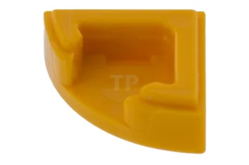 LEGO Fliese 1 x 1 Rundes Viertel mit Taco-Muster