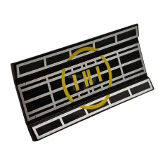 LEGO Hinge Panel 6 x 3 with Yellow Radar Pattern