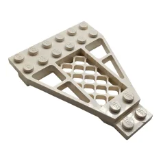 LEGO Piastra 8 x 6 x 2/3 a cuneo con griglia