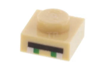 LEGO Plate 1 x 1 with 2 Green and 2 White…