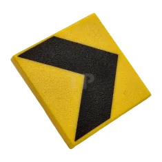 LEGO Clip-On Sign Square 2 x 2 with Chevron Pattern