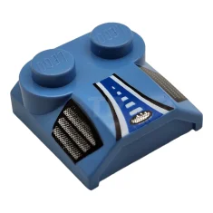 LEGO Brick, Modified 2 x 2 x 2/3 Two Studs, Lip…