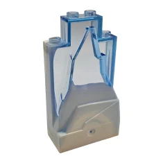 LEGO Rock Panel 2 x 4 x 6 with Marbled White…