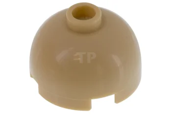LEGO Brick, Round 2 x 2 Dome Top, with Bottom Axle…