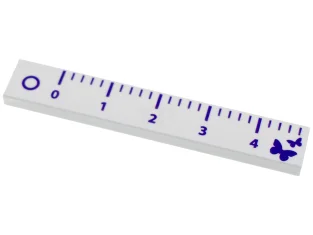 LEGO Tile 1 x 6 with Ruler Pattern