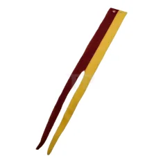 LEGO Cloth Flag 25 x 3 Pennant with Dark Red Half…