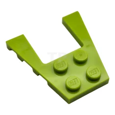 LEGO Placa 4 x 4 Cuña con Recorte