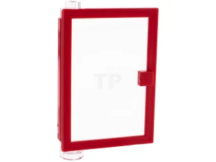 LEGO Door 1 x 4 x 5 Left with Trans-Clear Glass