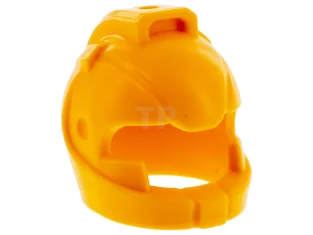 LEGO Minifig, Casco copricapo con prese d'aria e foro in alto