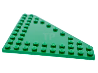 LEGO Plate 10 x 10 Cut Corner with no Studs in…