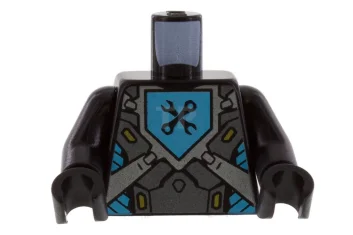 LEGO Torso (complete) with Knights Armor Pattern