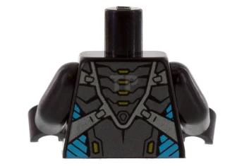 LEGO Torso (complete) with Knights Armor Pattern