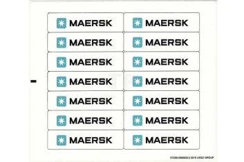 LEGO Sticker for Set 10155 - Sheet 1