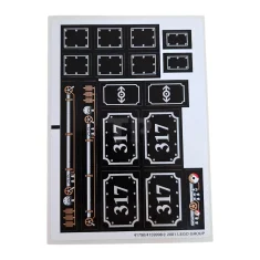 LEGO Sticker for Set 10205