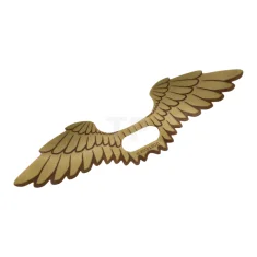 LEGO Minifig, Wings Extended with Center Opening and  Gold Feathers…