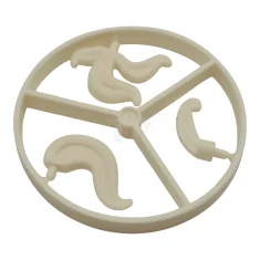 LEGO Minifig, Plume / Feather Wheel, 3 on Sprue