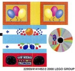 LEGO Sticker for Set 3159
