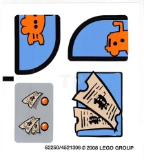 LEGO Sticker for Set 3830