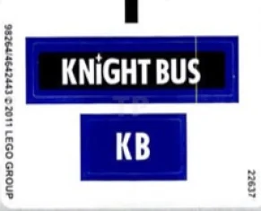 LEGO Autocollant pour l'ensemble 4866