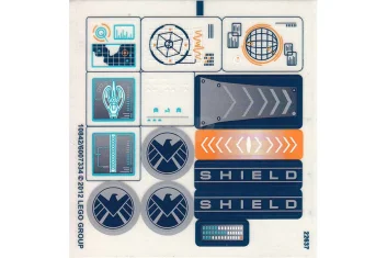 LEGO Sticker voor set 6868